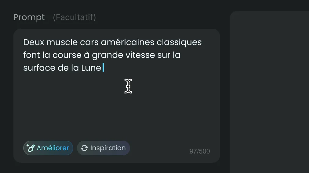 étape 1 - saisie dans aireel