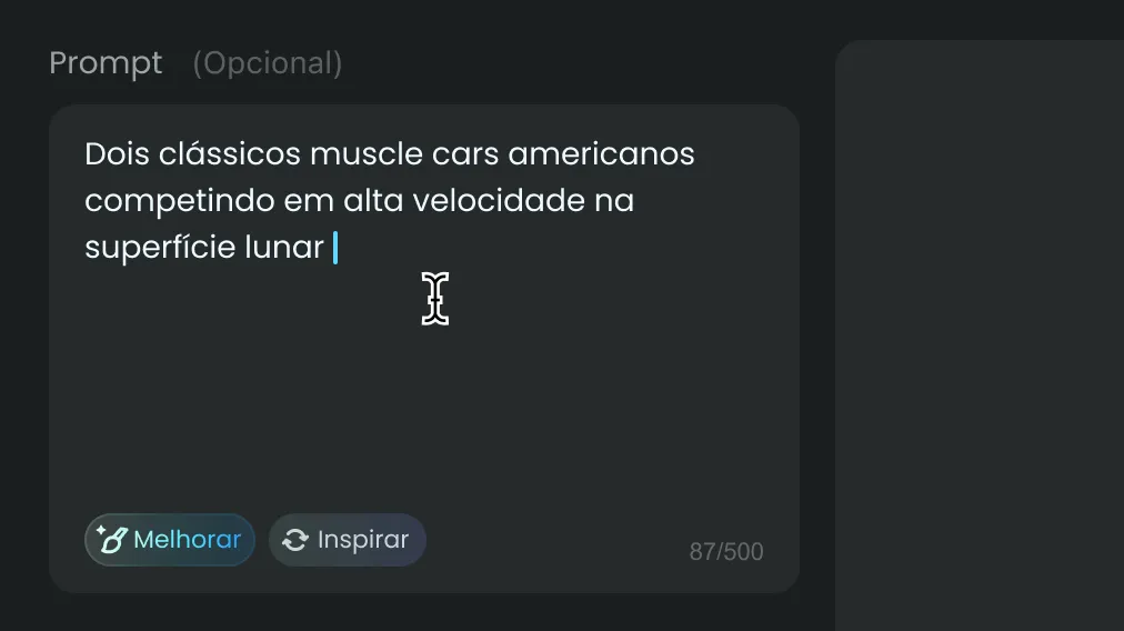 Passo 1 - Adicione o Seu Conteúdo no AIReel