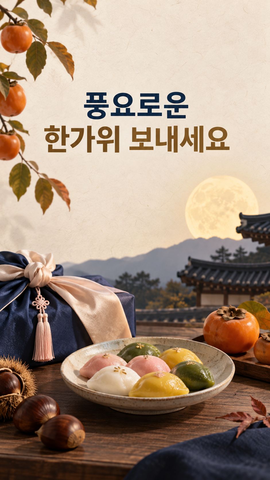 풍요로운 한가위 보내세요