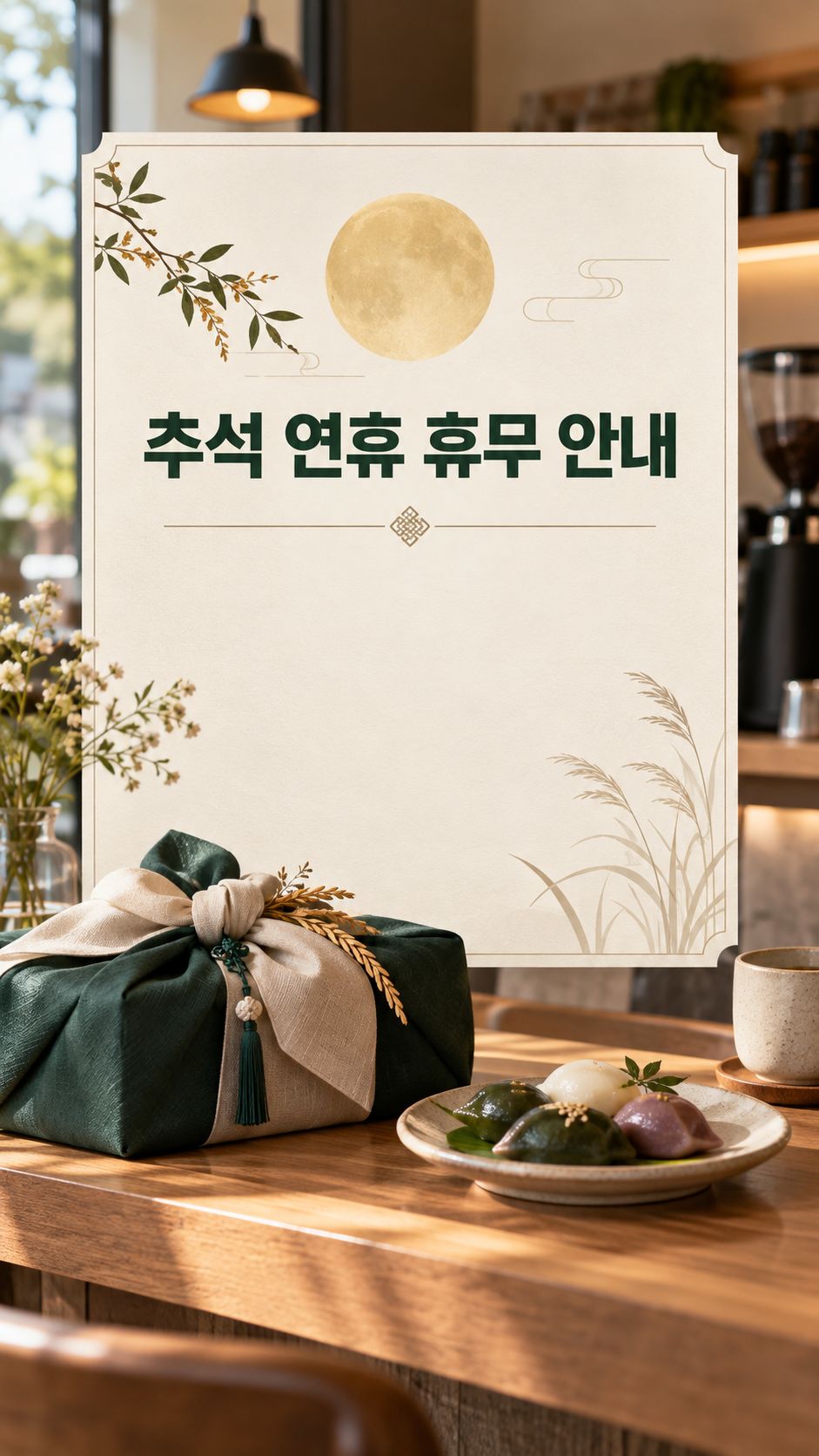 추석 연휴 휴무 안내