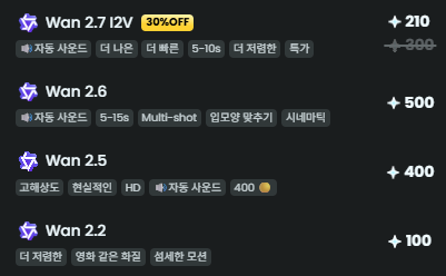 Wan 영상 제작 단게1