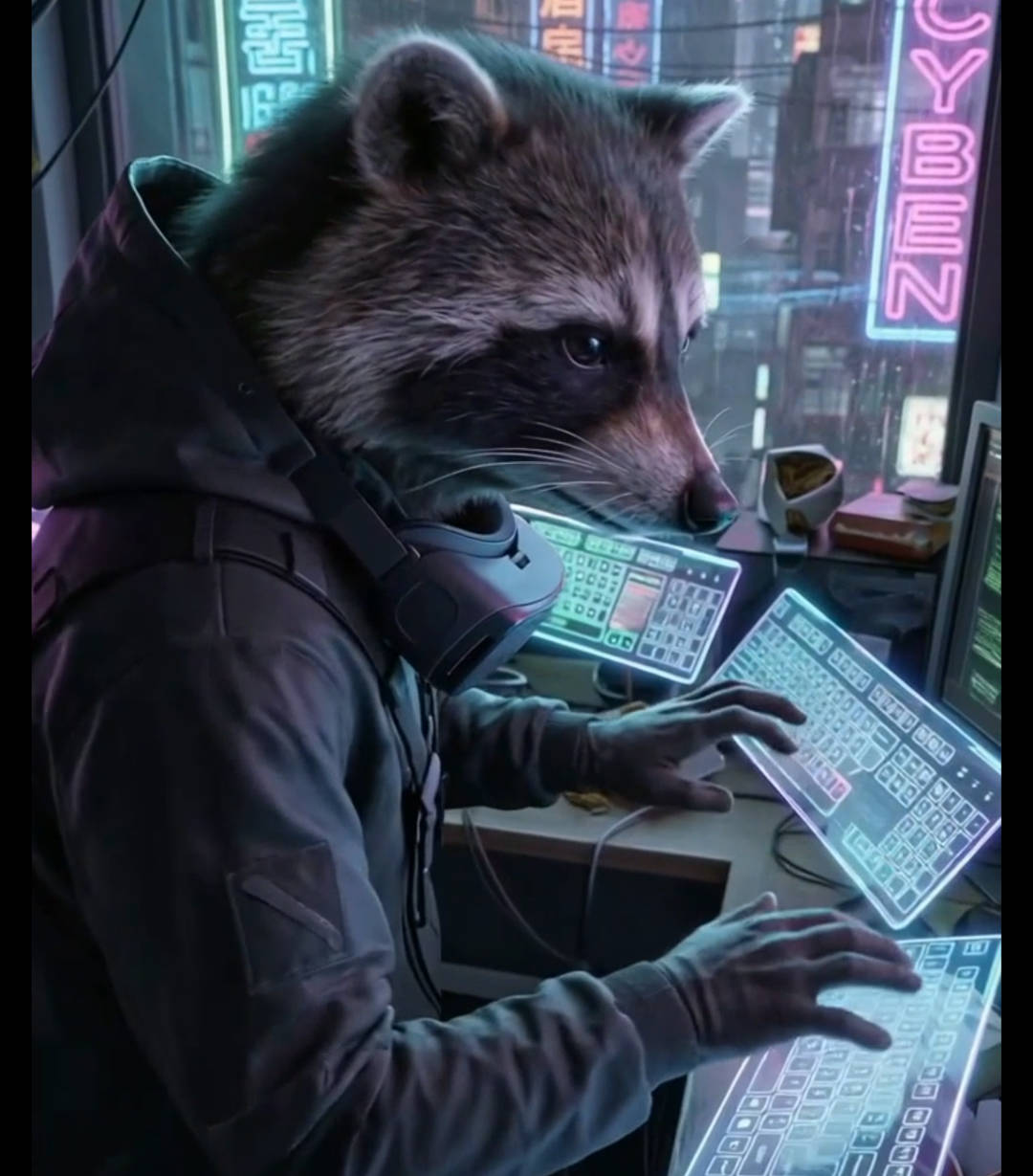 Raccoon Fursona