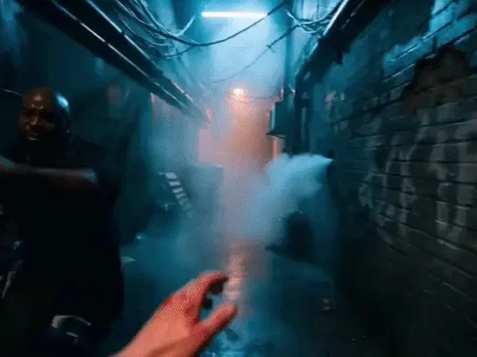First-person combat