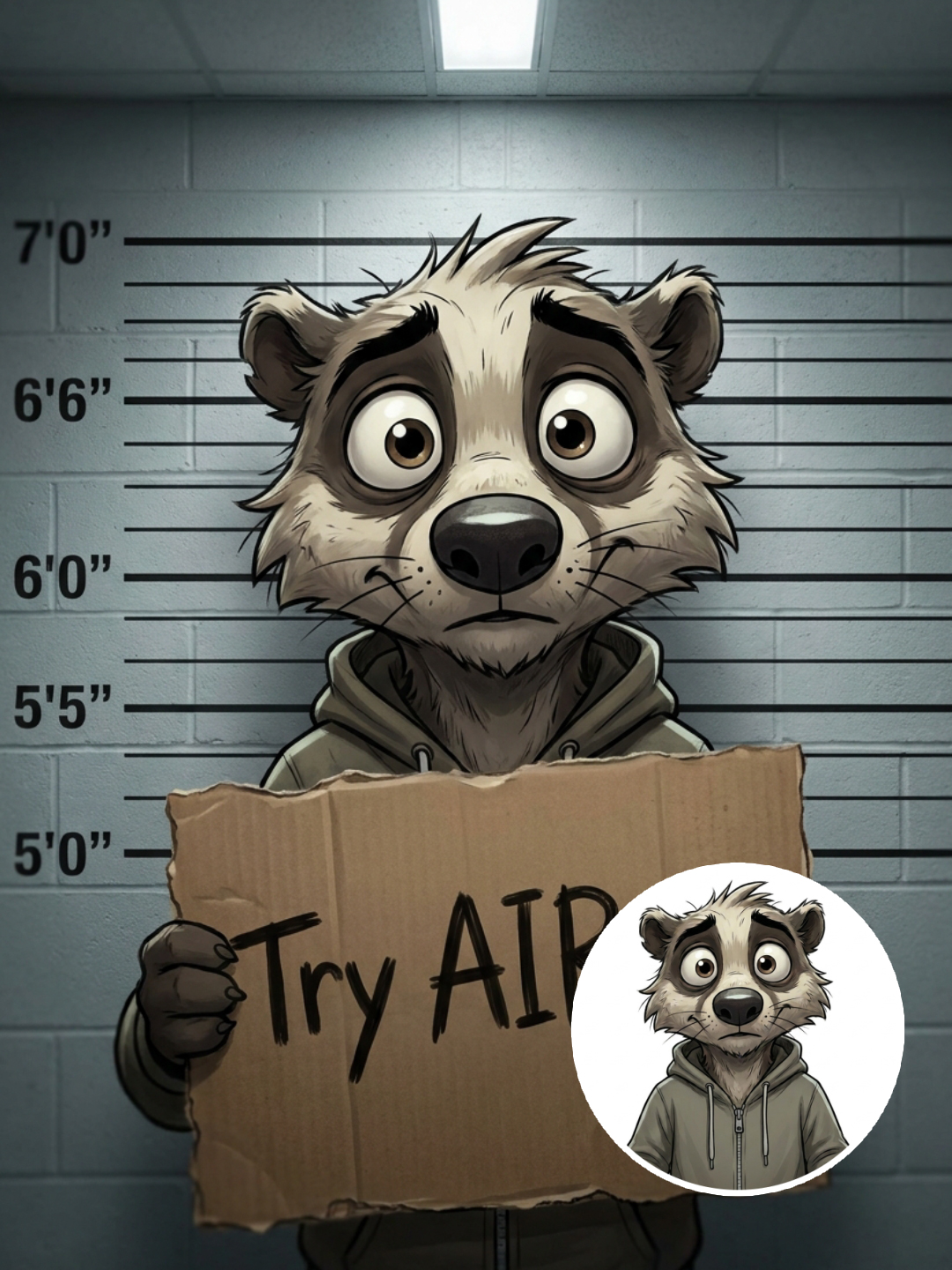 AI 머그샷 영상 3