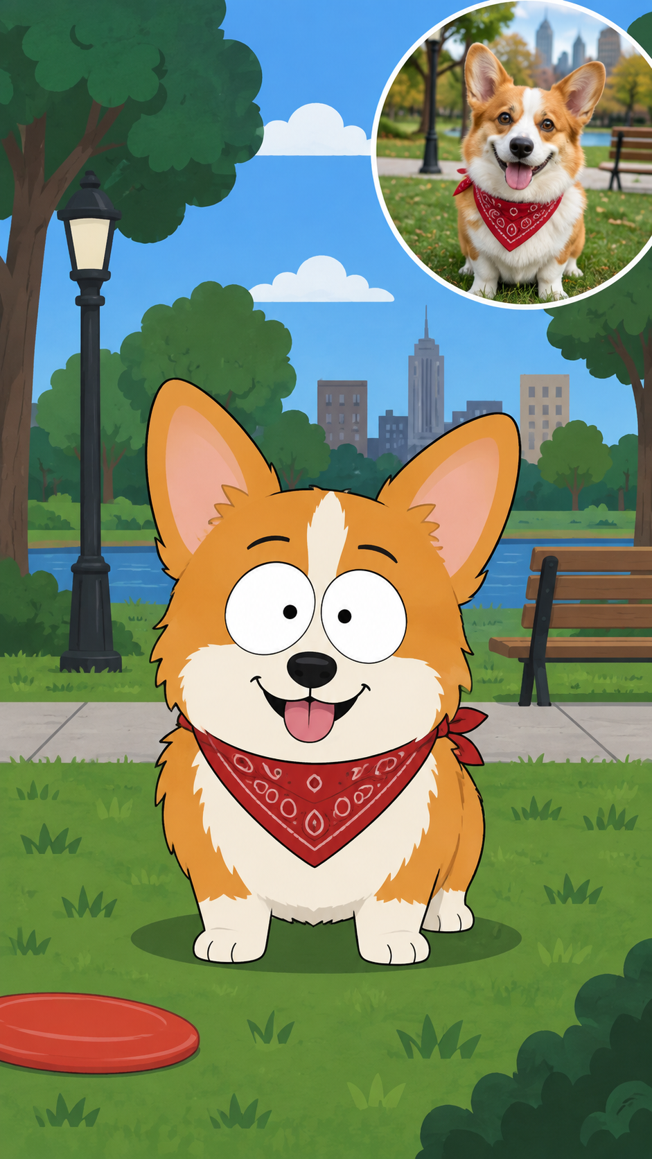 South Park-style pet