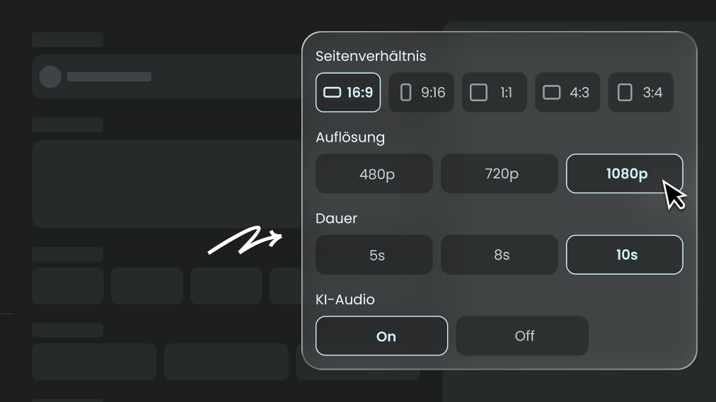 So funktioniert Kling 3.0 - Schritt 2