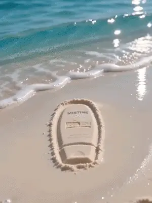 Product on Beach