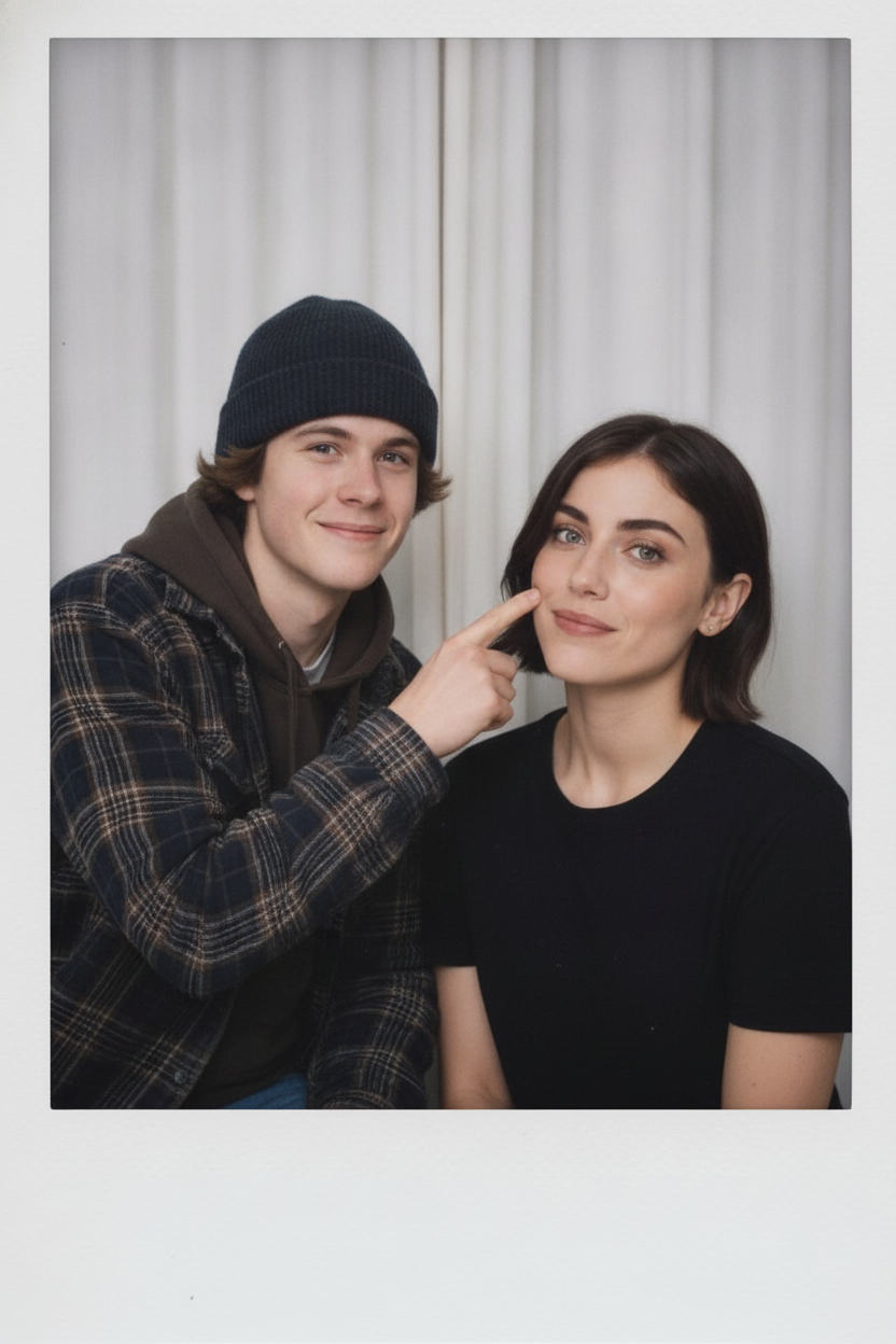AI-generated Polaroid Photo