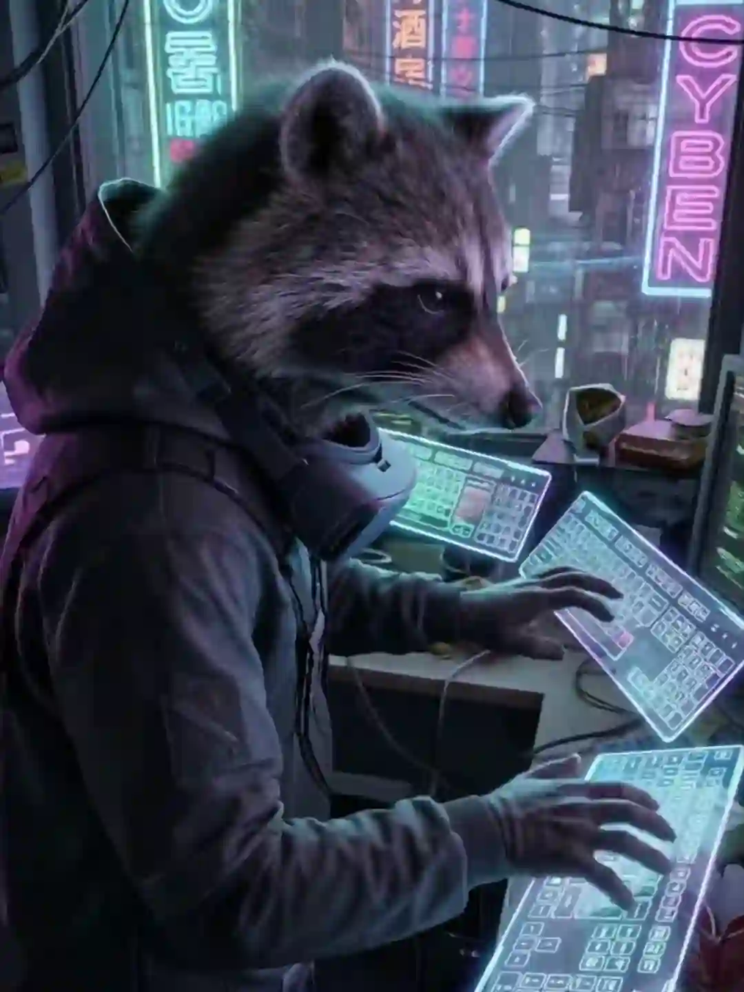 アライグマのファーソナ
