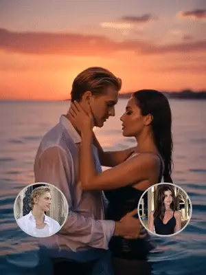 Поцелуй на закате