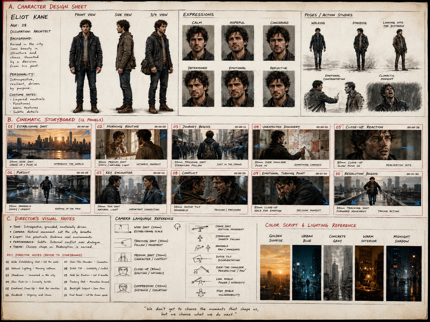 AI Storyboard Result Example 3
