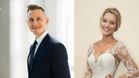 Свадебный поцелуй