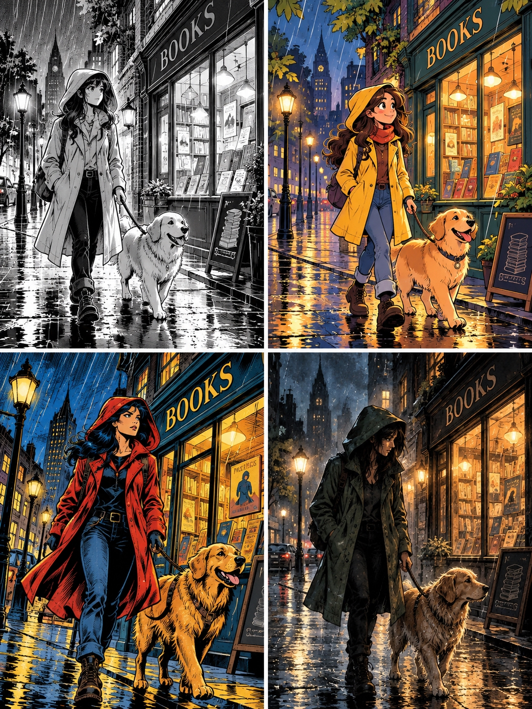 AI Comic Styles