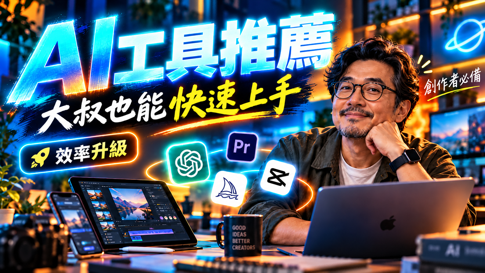 AI YouTube 縮圖