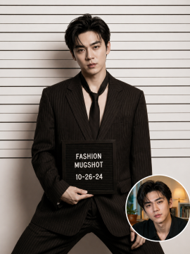 帅哥犯人艺术照