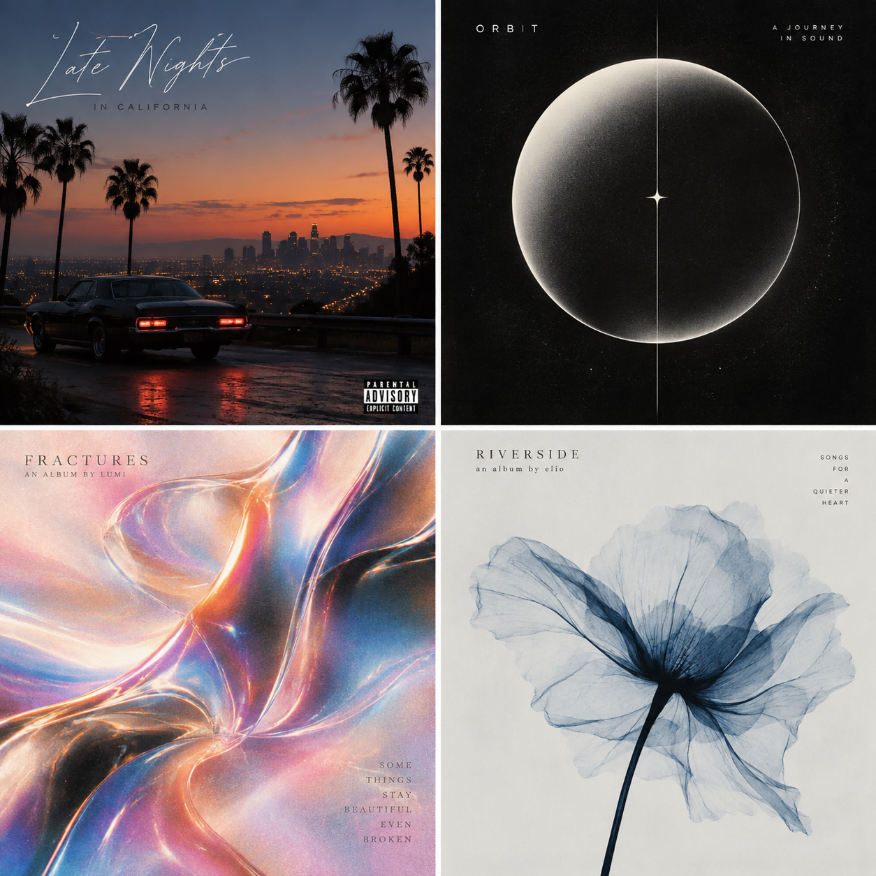 AI Album Cover Series