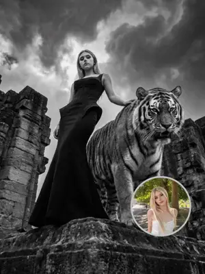 Tiger's Roar of the Frozen Abyss
