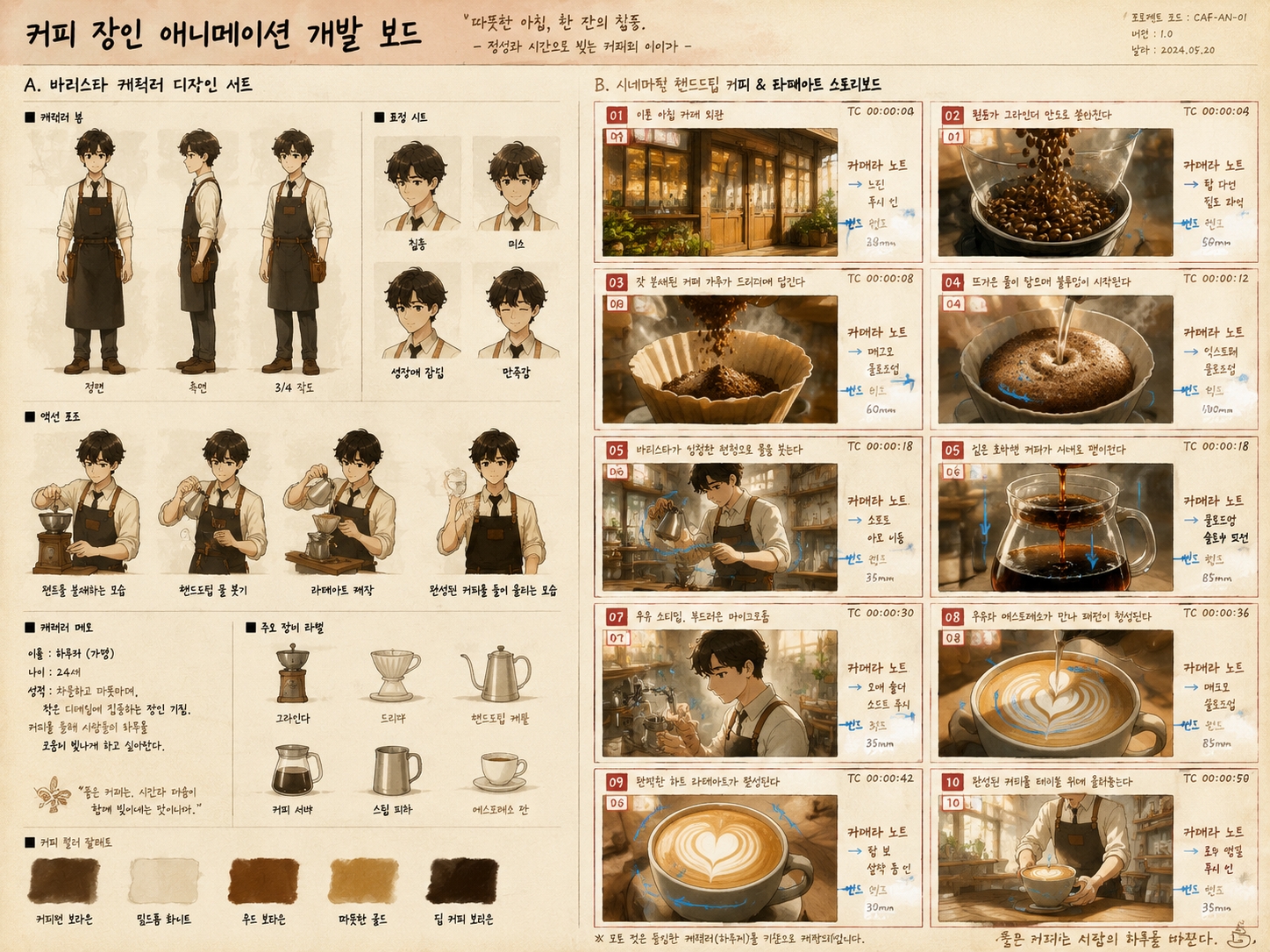 AI 스토리보드 결과 예시 2