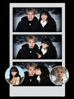 カップル写真ブース