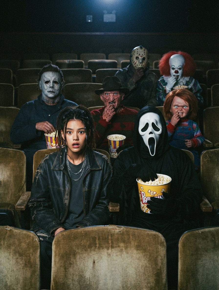 Esempio di Ghostface al cinema 1