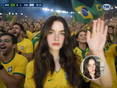 Fußball-Fan-Kamera
