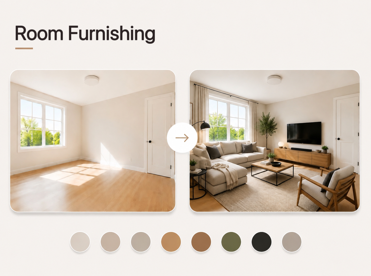 Furnish an Empty Room