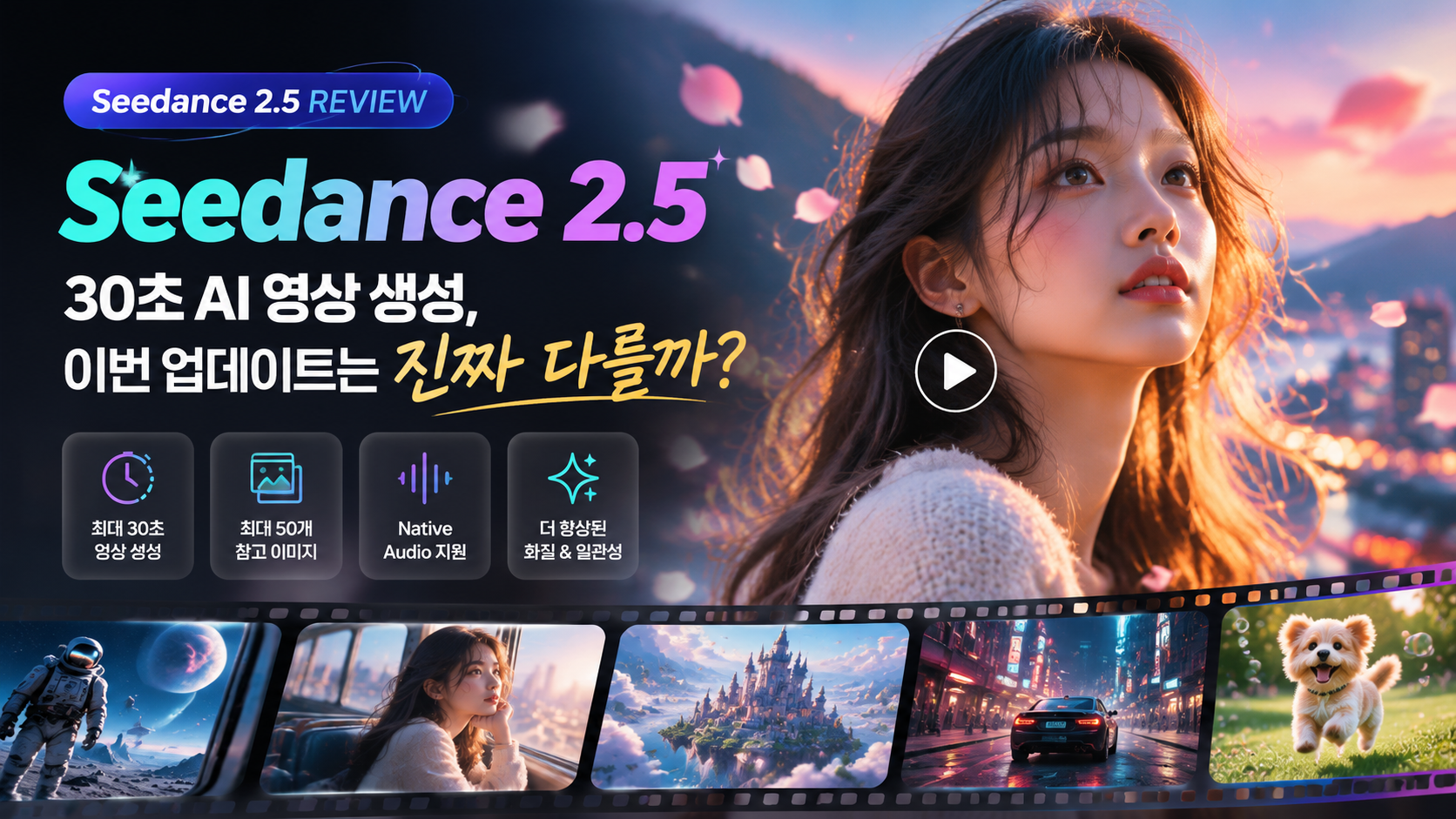 Seedance 2.5 AI 영상 생성기 리뷰