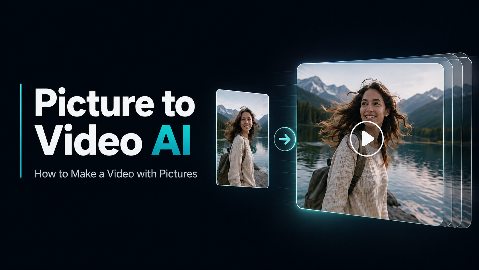 How to create a video using pictures and AI