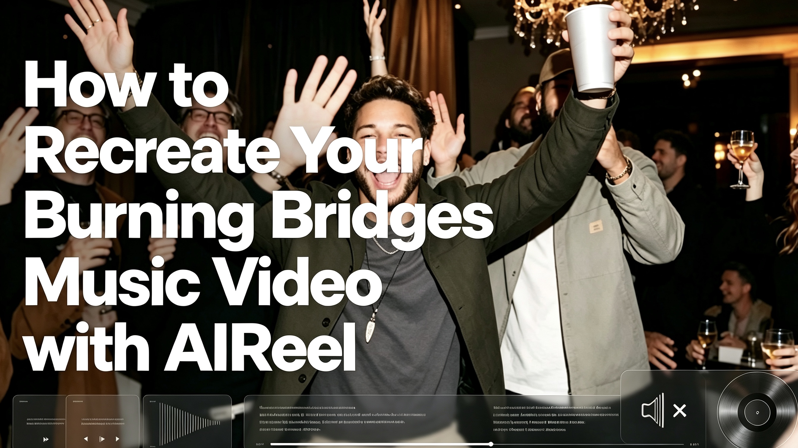 How to Recreate Drake Burning Bridges AI Video with AIReel